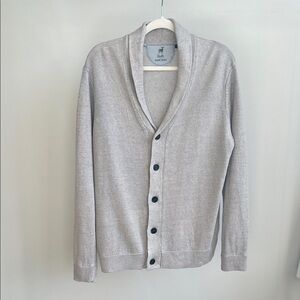 Raffi Pure Linen Shawl Cardigan